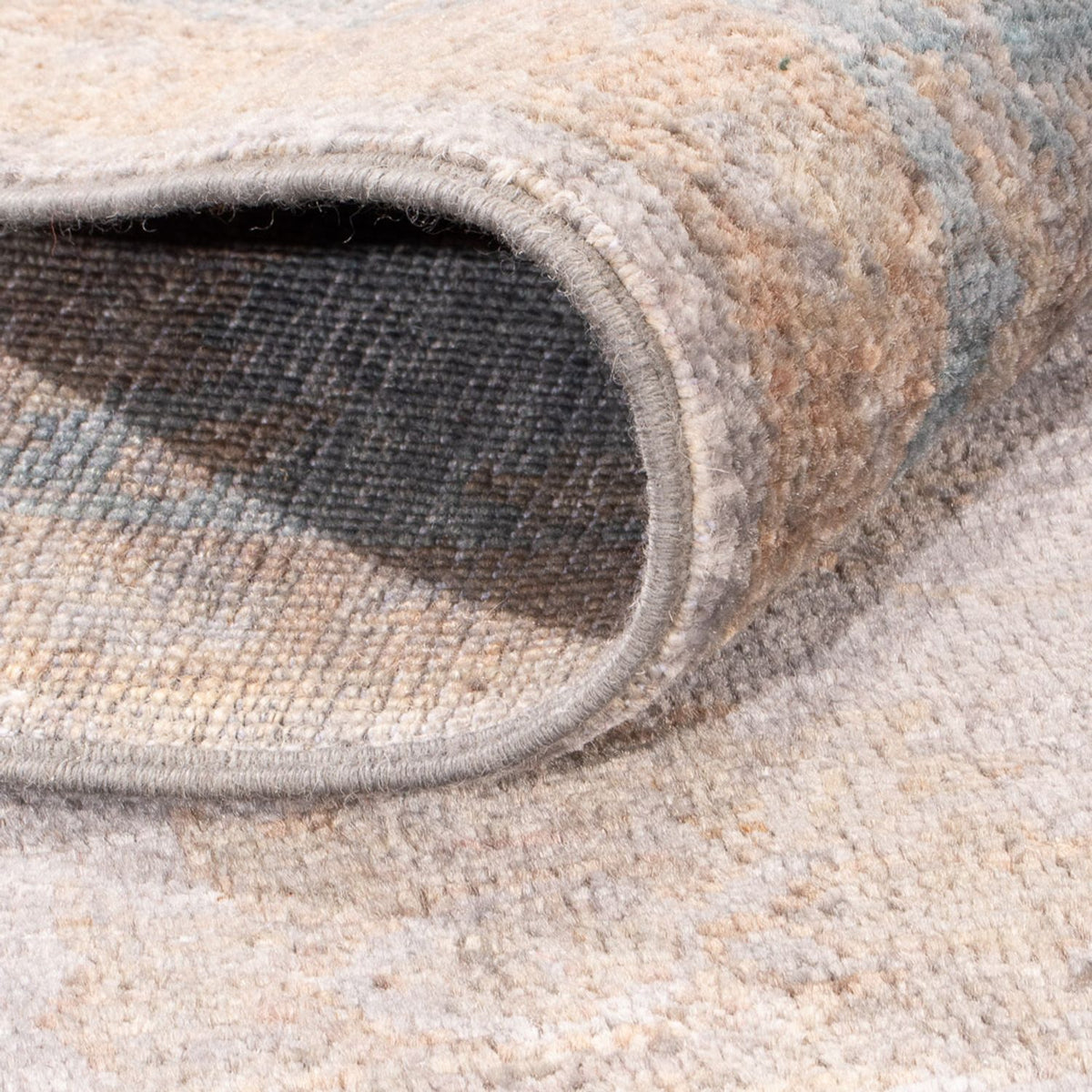 Ziegler Teppich - Modern - 176 x 127 cm - grau