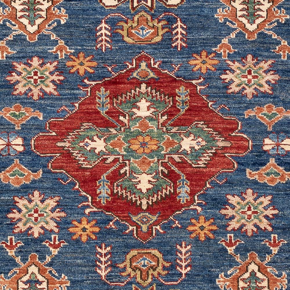 Ziegler Teppich - Kazak - Royal - 170 x 122 cm - dunkelblau