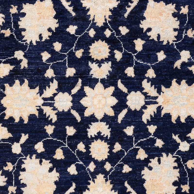 Ziegler Teppich - 185 x 118 cm - schwarz