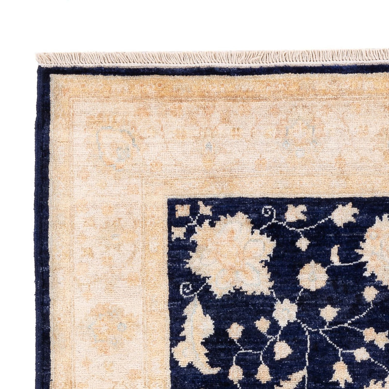 Ziegler Teppich - 185 x 118 cm - schwarz