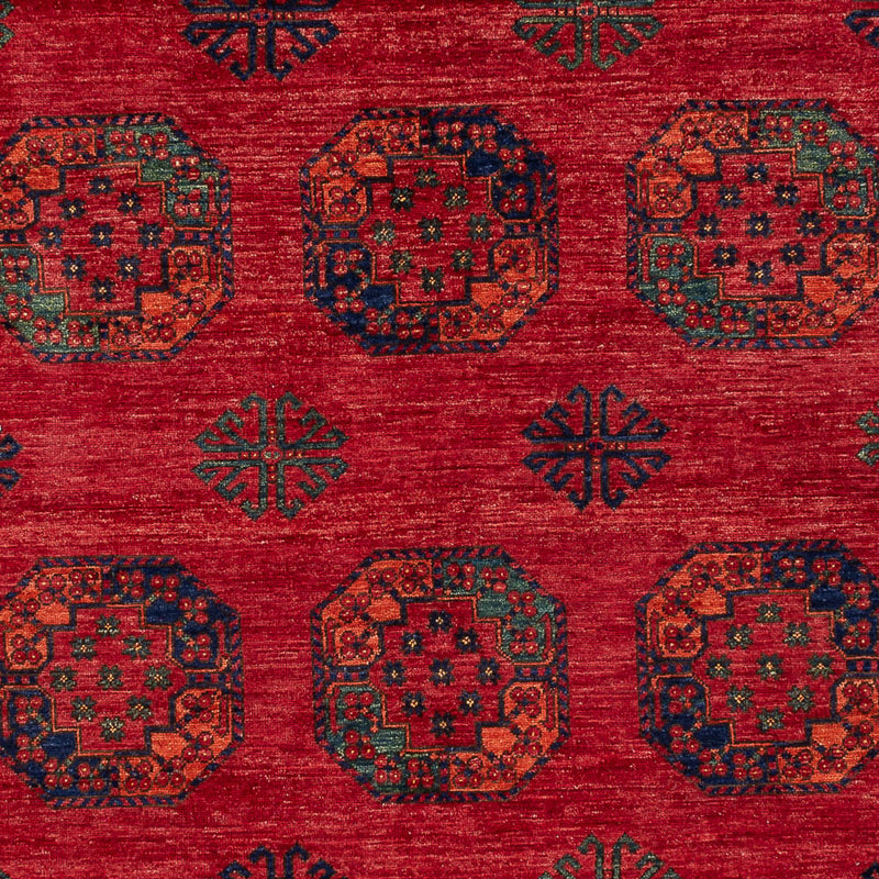 Afghan Teppich - Kunduz - 317 x 213 cm - rot