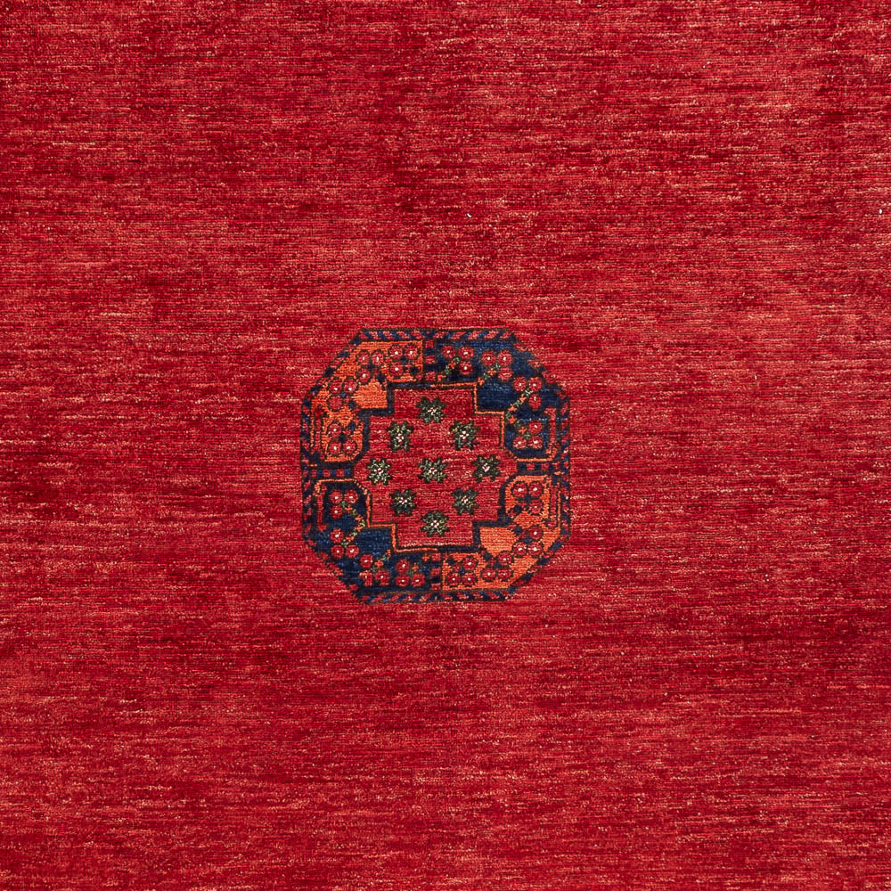 Afghan Teppich - Kunduz - 305 x 204 cm - rot