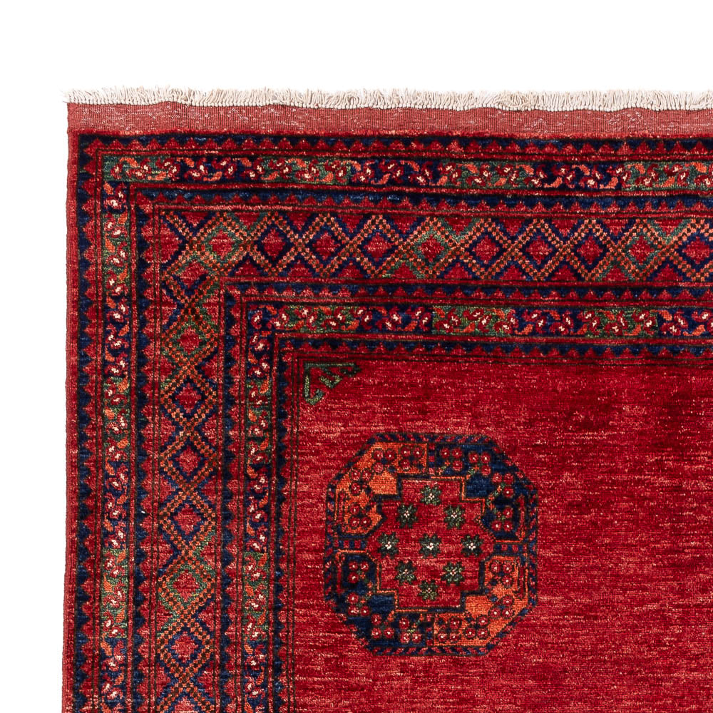Afghan Teppich - Kunduz - 305 x 204 cm - rot