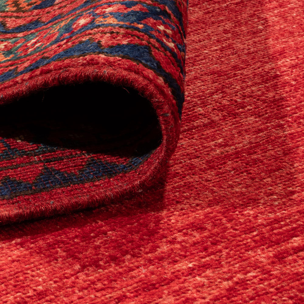 Afghan Teppich - Kunduz - 302 x 203 cm - rot