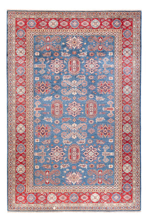 Ziegler Teppich - Kazak - 303 x 202 cm - blau