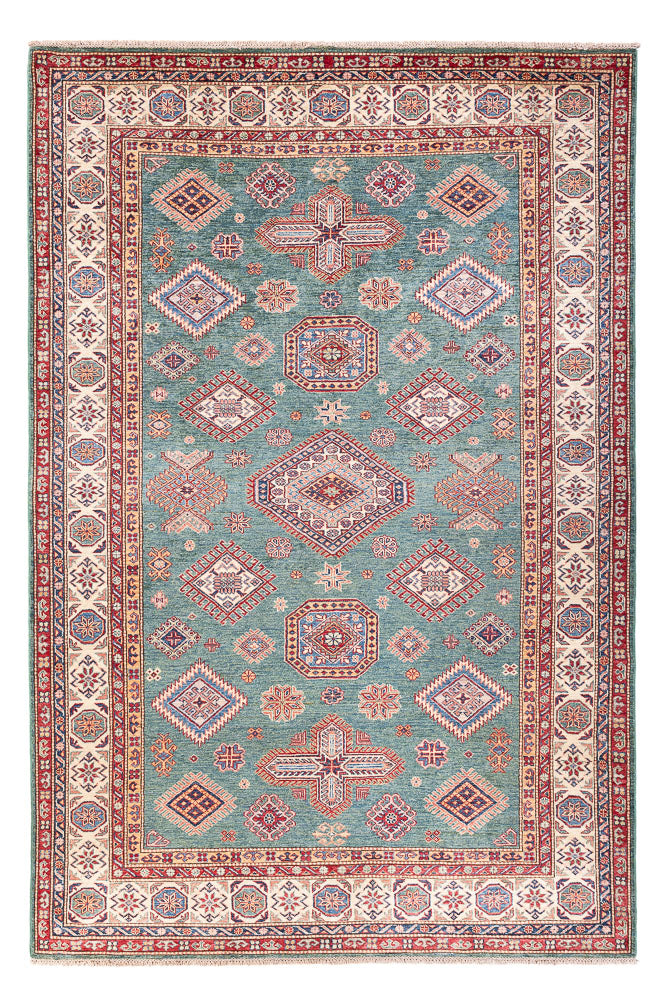 Ziegler Teppich - Kazak - 304 x 203 cm - grün