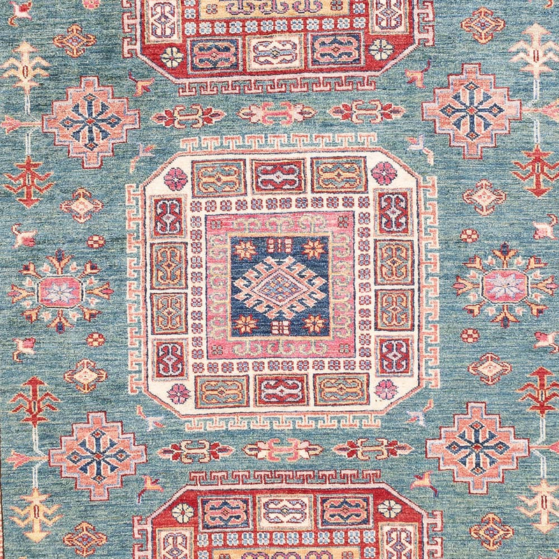 Ziegler Teppich - Kazak - 296 x 204 cm - grün