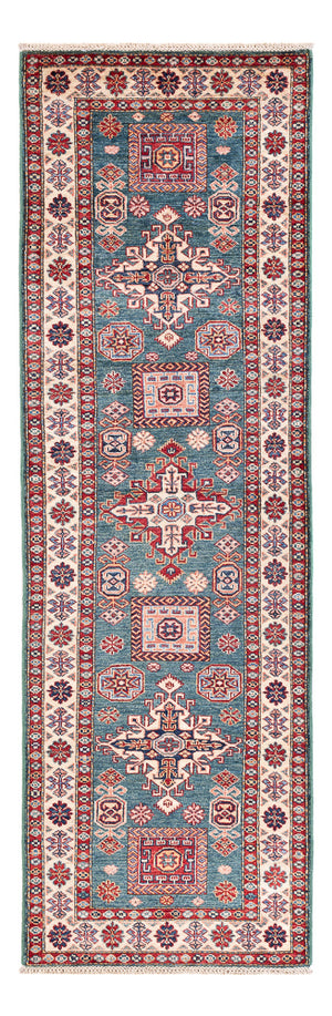 Läufer Ziegler - Kazak - 253 x 78 cm - dunkelblau