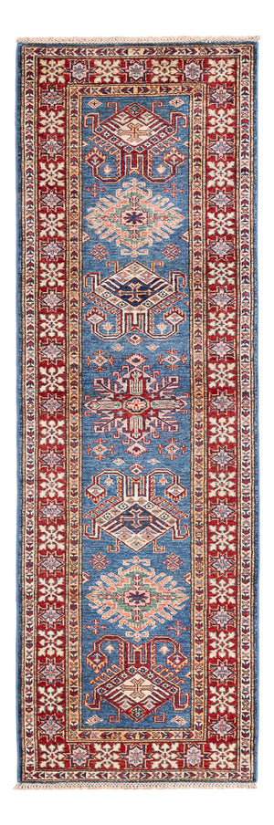 Läufer Ziegler - Kazak - 240 x 75 cm - blau