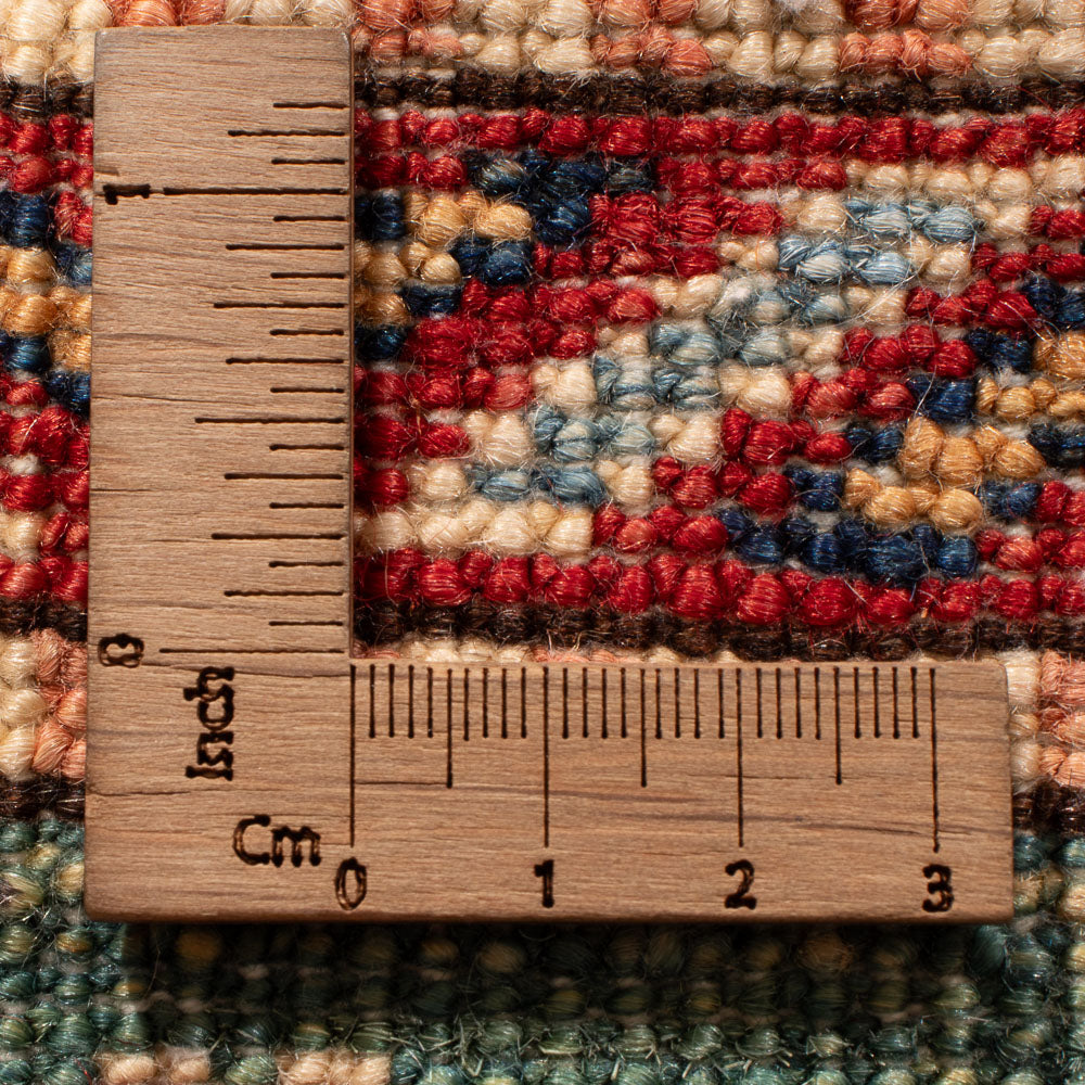 Läufer Ziegler - Kazak - 248 x 73 cm - dunkelgrün