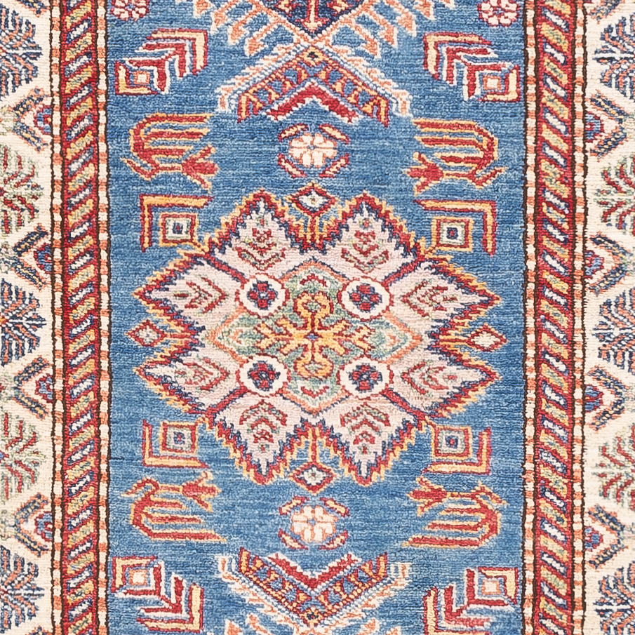 Läufer Ziegler - Kazak - 287 x 78 cm - blau