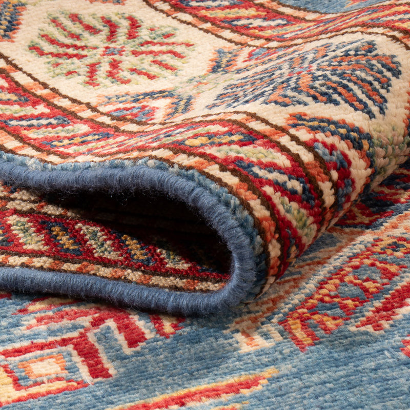 Läufer Ziegler - Kazak - 287 x 78 cm - blau