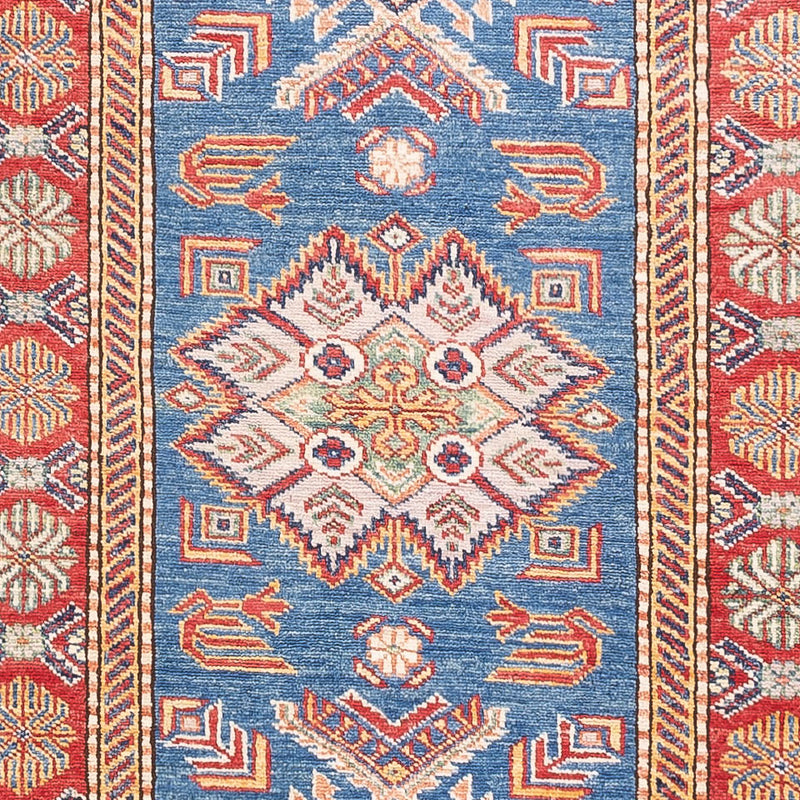 Läufer Ziegler - Kazak - 307 x 83 cm - blau
