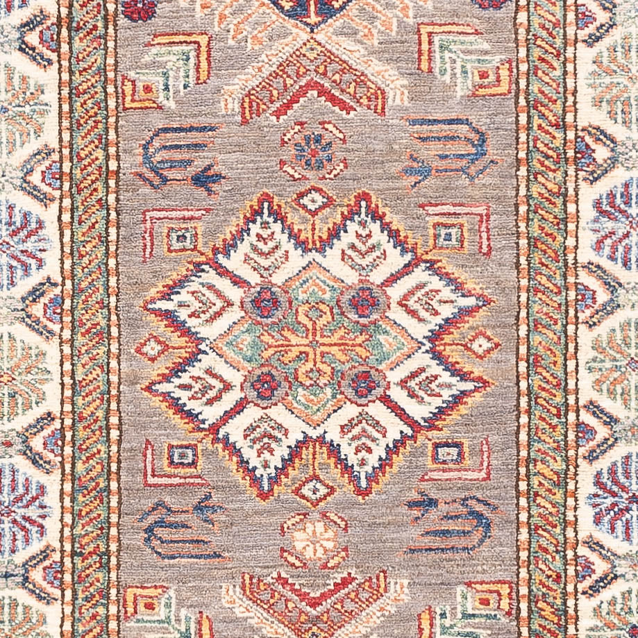Läufer Ziegler - Kazak - 294 x 79 cm - dunkelbeige