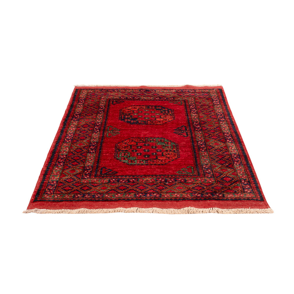 Afghan Teppich - 149 x 104 cm - rot
