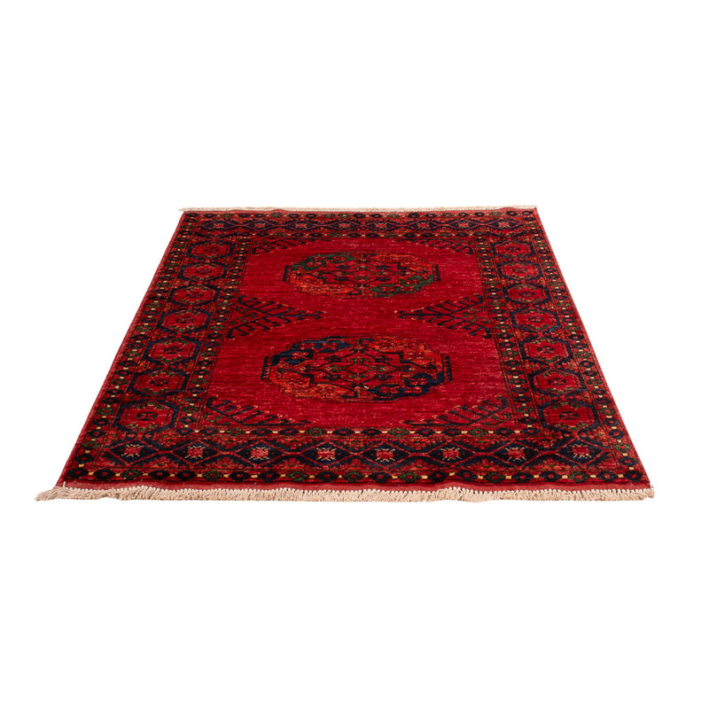 Afghan Teppich - 150 x 104 cm - rot