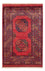 Afghan Teppich - 151 x 104 cm - rot