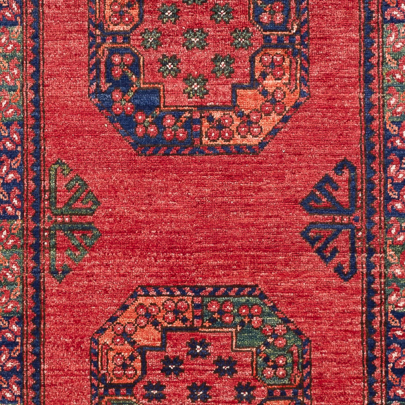 Afghan Teppich - 151 x 104 cm - rot