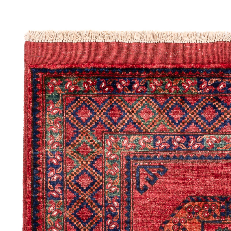 Afghan Teppich - 151 x 104 cm - rot