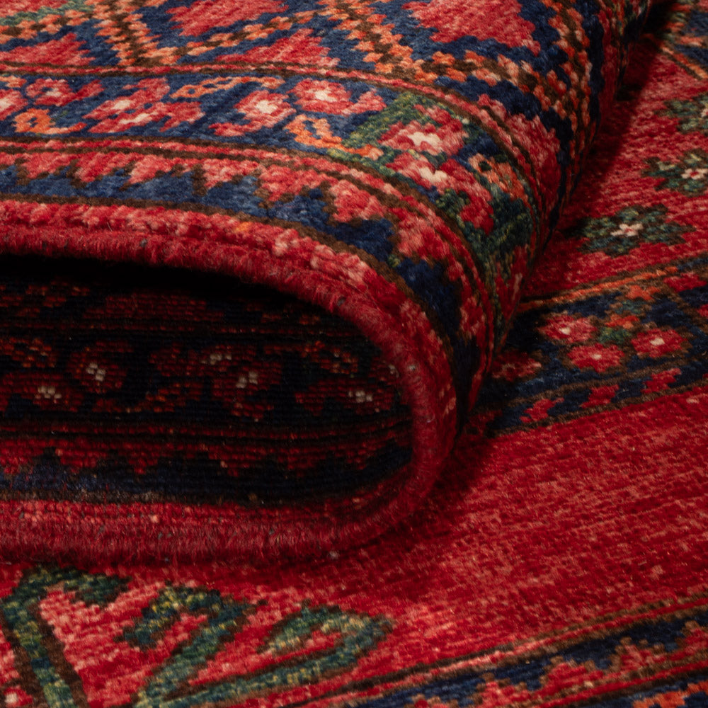 Afghan Teppich - 151 x 104 cm - rot