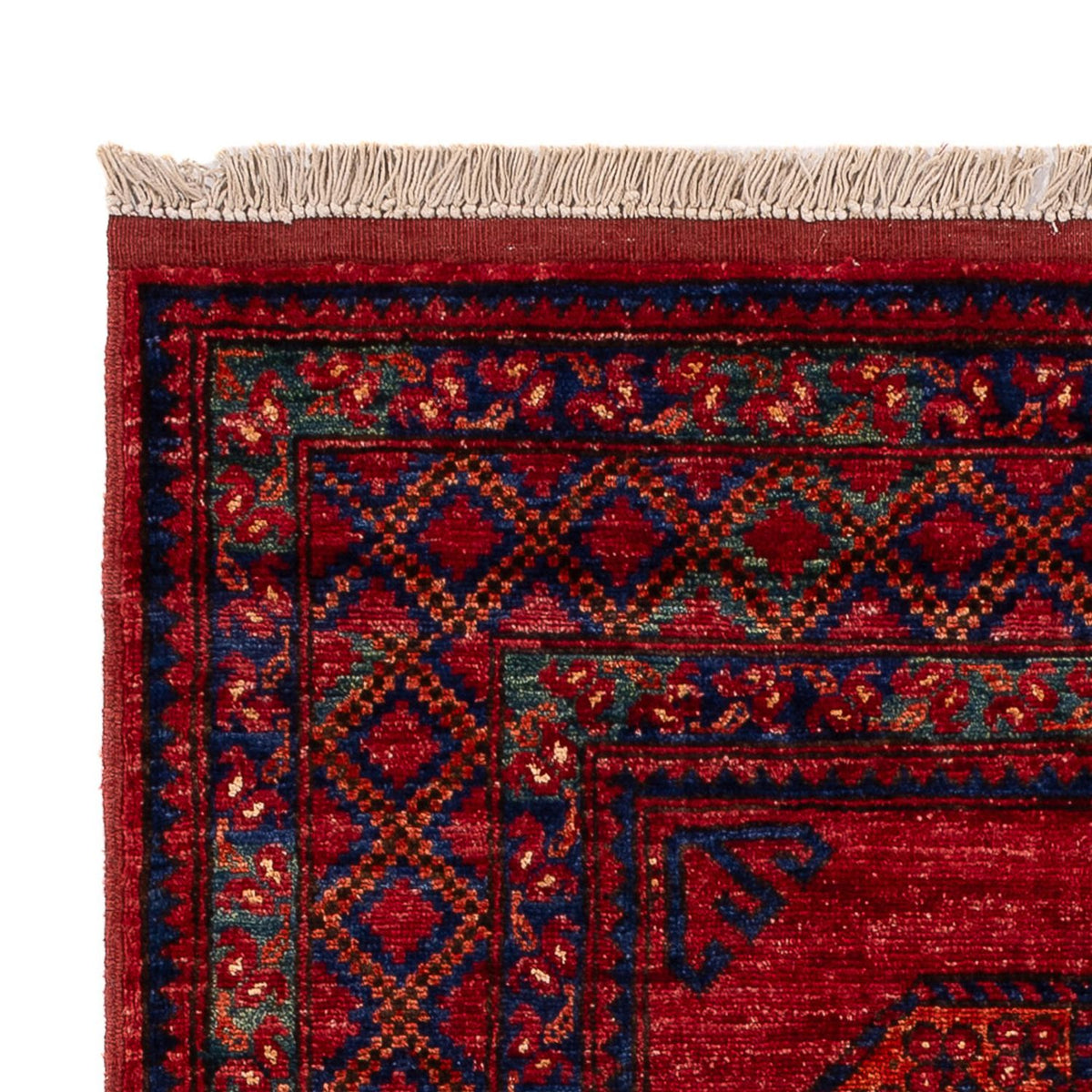 Afghan Teppich - 155 x 103 cm - rot