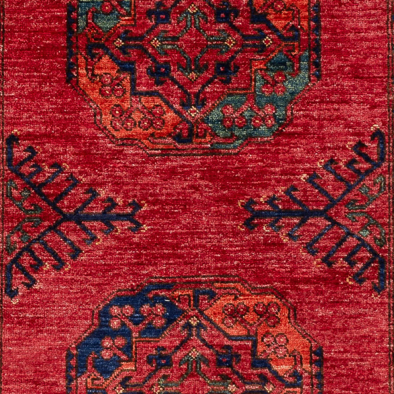 Afghan Teppich - 151 x 101 cm - rot