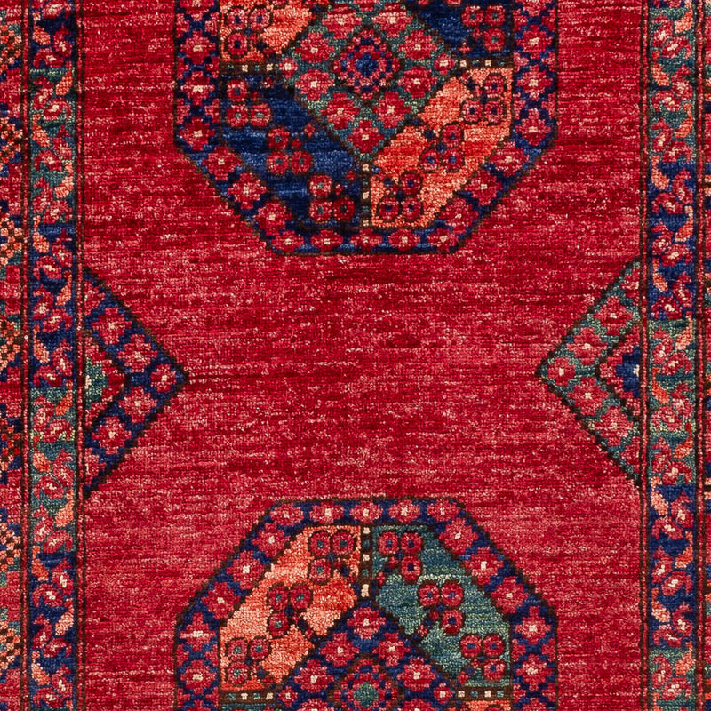Afghan Teppich - 163 x 100 cm - rot