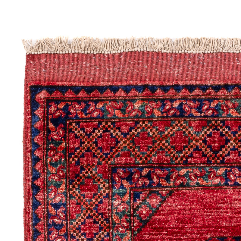 Afghan Teppich - 163 x 100 cm - rot