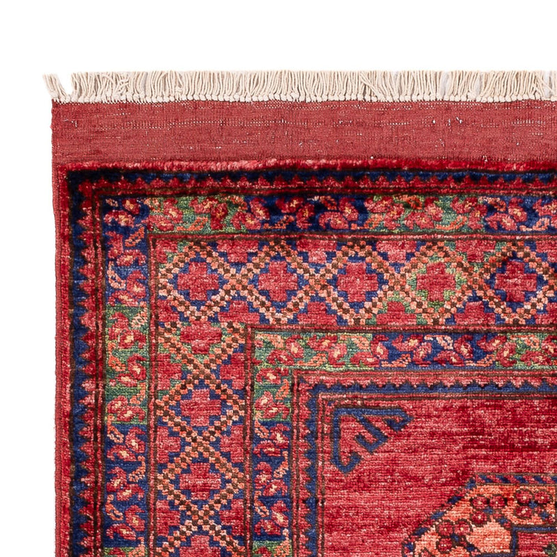 Afghan Teppich - 148 x 103 cm - rot