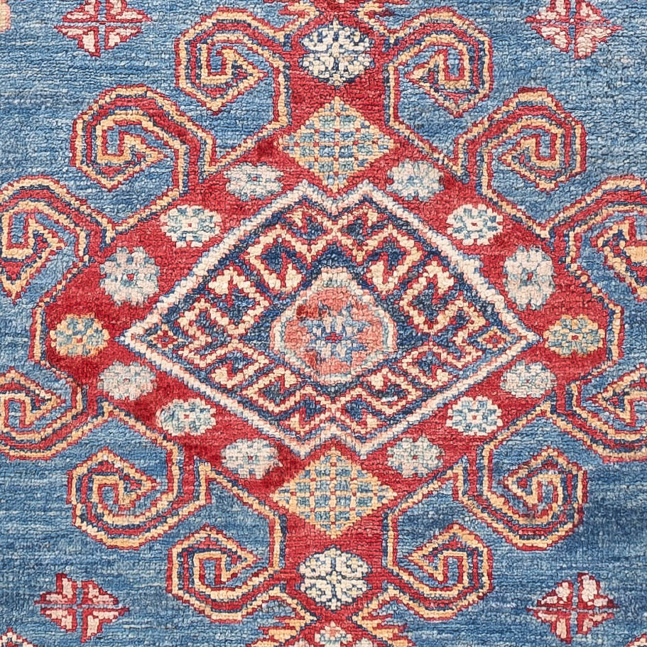 Ziegler Teppich - Kazak - 150 x 104 cm - blau