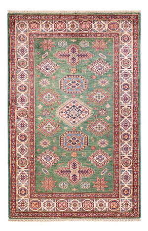 Ziegler Teppich - Kazak - 155 x 102 cm - grün