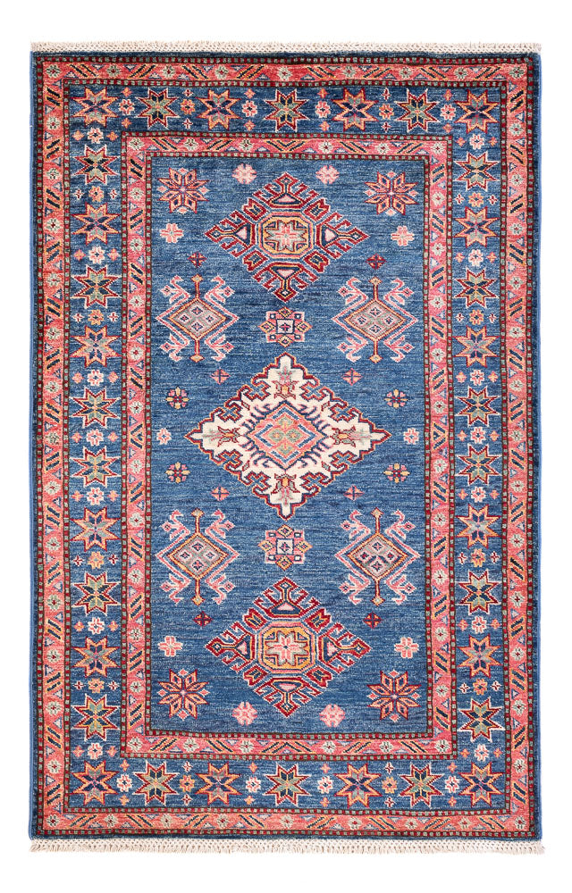 Ziegler Teppich - Kazak - 155 x 101 cm - blau
