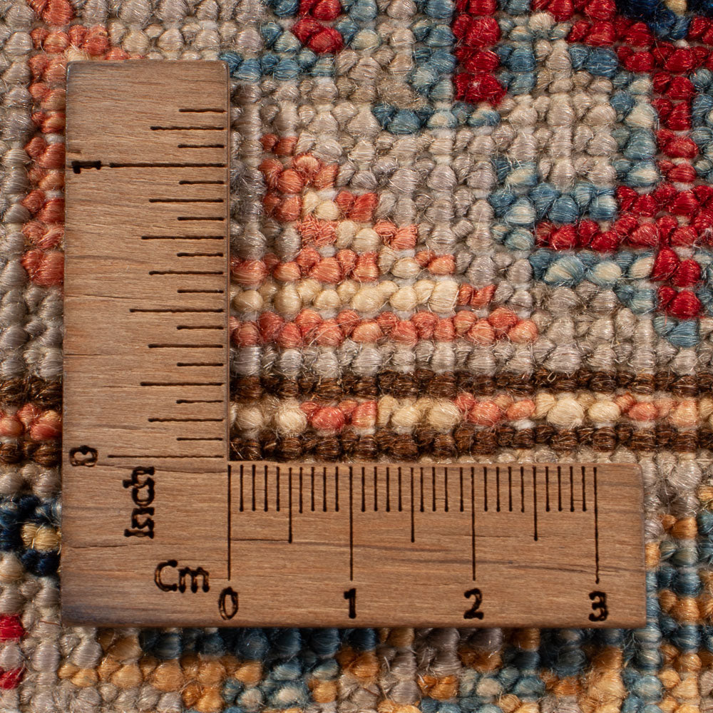 Ziegler Teppich - Kazak - 147 x 100 cm - hellblau