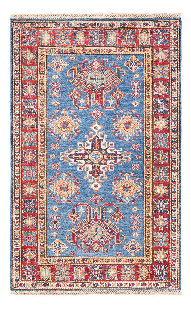 Ziegler Teppich - Kazak - 158 x 100 cm - blau