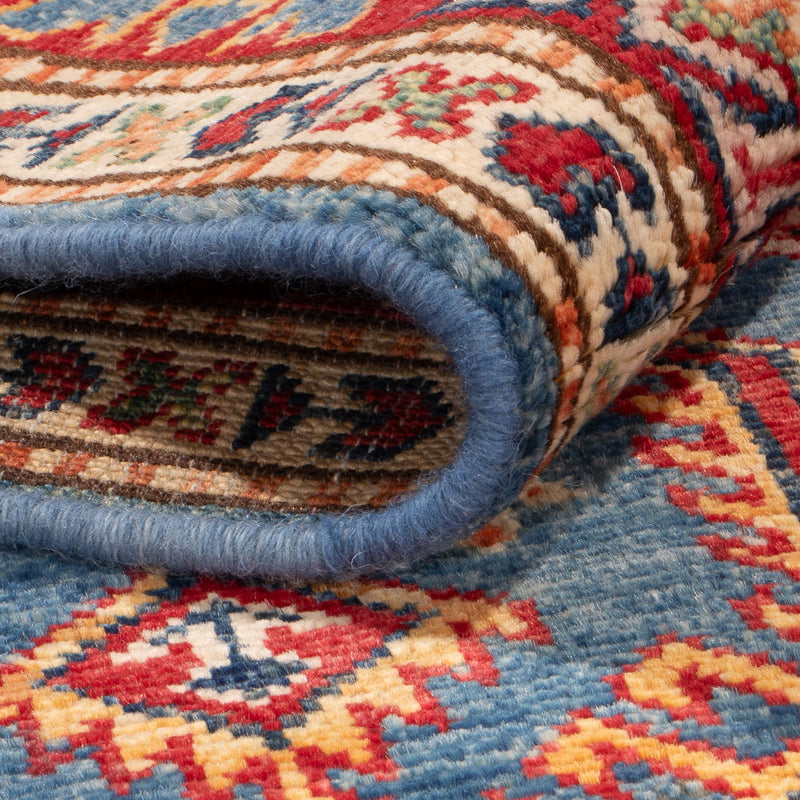 Ziegler Teppich - Kazak - 158 x 100 cm - blau