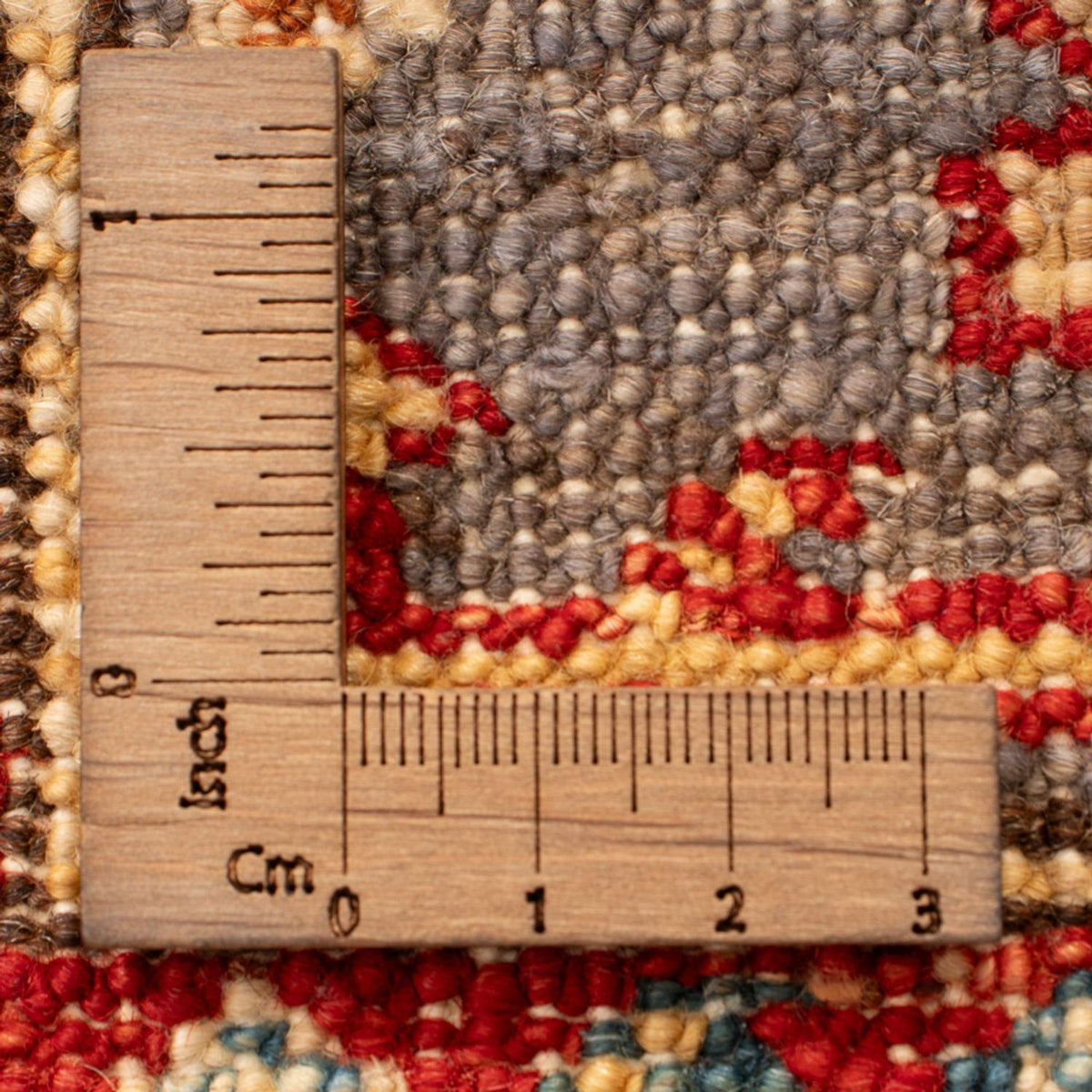 Ziegler Teppich - Kazak - Royal - 94 x 58 cm - dunkelbeige