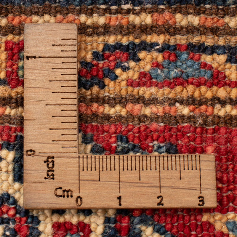 Ziegler Teppich - Kazak - Royal - 90 x 58 cm - dunkelblau