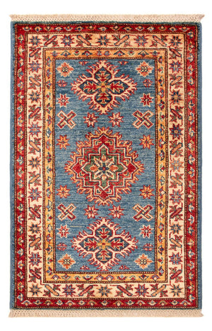 Ziegler Teppich - Kazak - Royal - 94 x 60 cm - blau