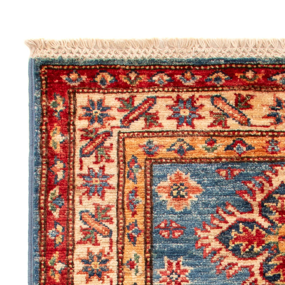 Ziegler Teppich - Kazak - Royal - 94 x 60 cm - blau