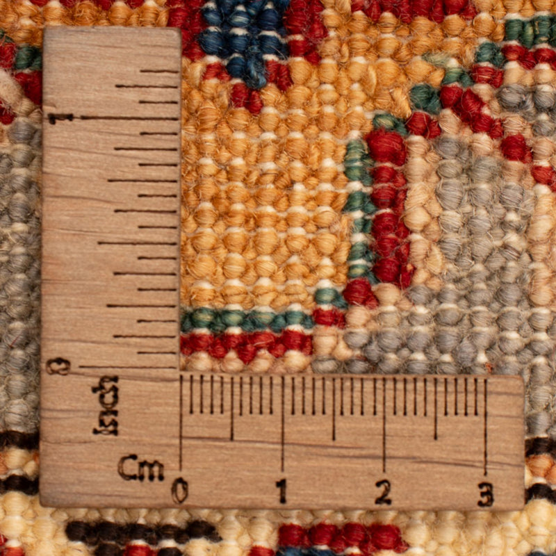 Ziegler Teppich - Kazak - Royal - 92 x 61 cm - hellgrau