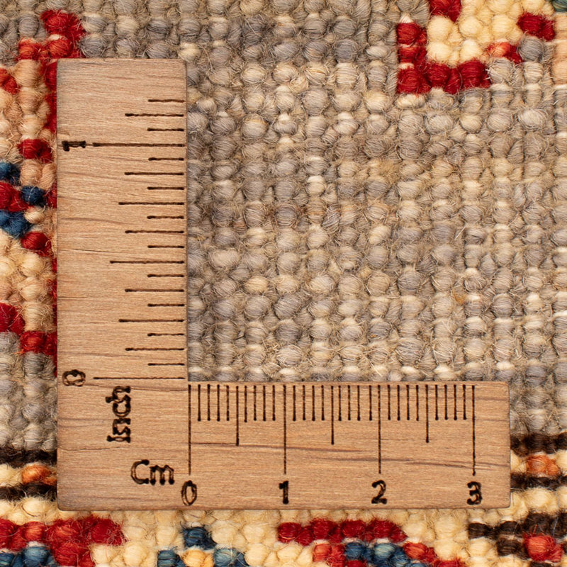 Ziegler Teppich - Kazak - Royal - 92 x 64 cm - hellgrau