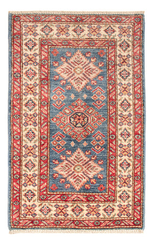Ziegler Teppich - Kazak - Royal - 92 x 60 cm - blau