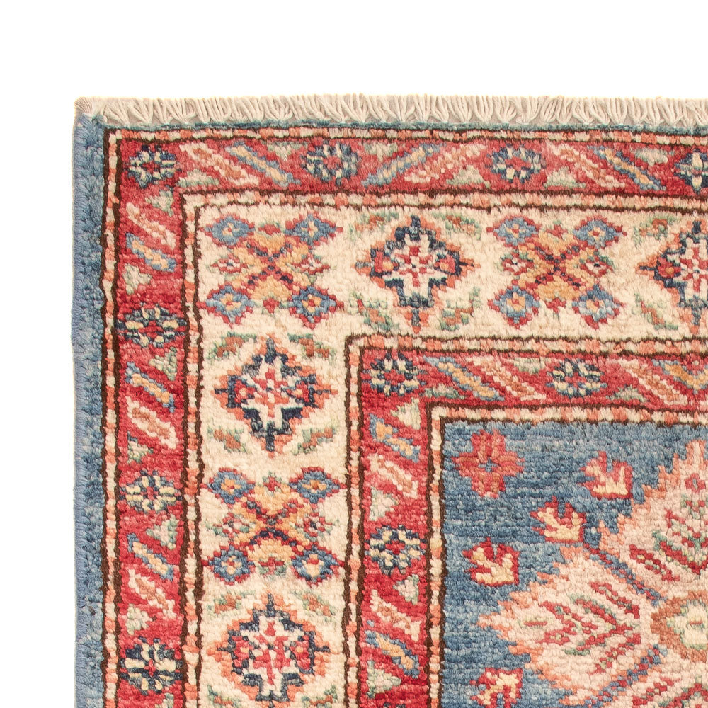 Ziegler Teppich - Kazak - Royal - 92 x 60 cm - blau