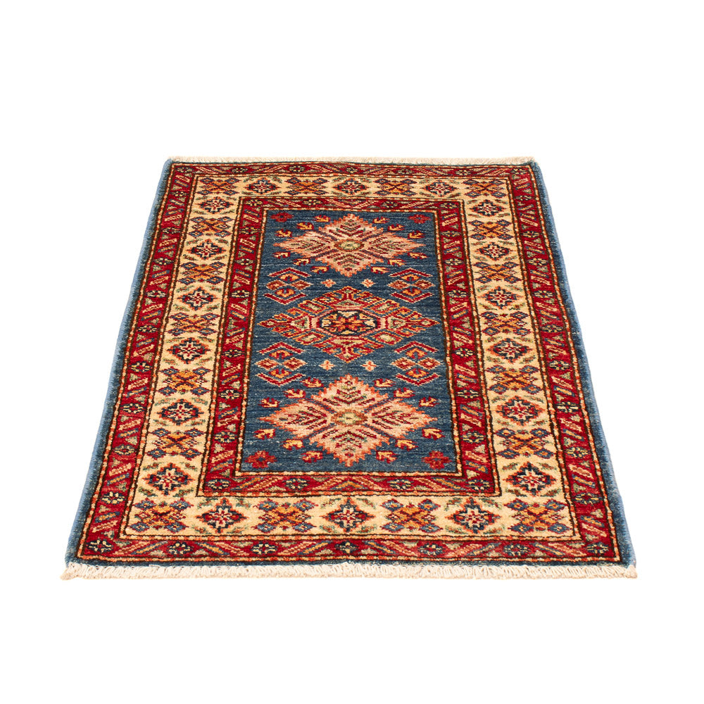 Ziegler Teppich - Kazak - Royal - 92 x 60 cm - blau