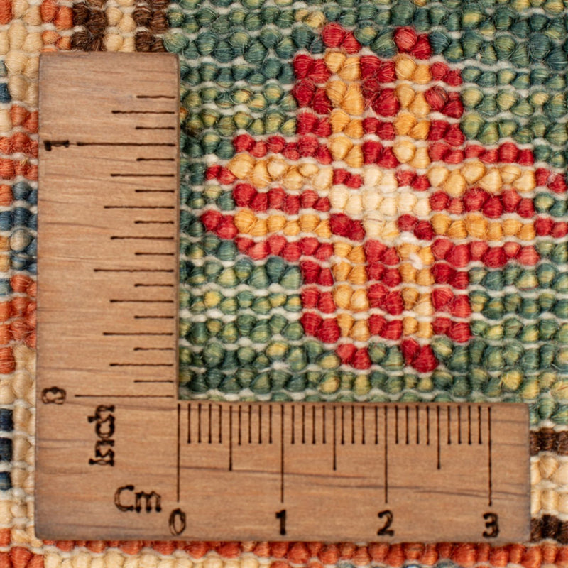 Ziegler Teppich - Kazak - Royal - 95 x 59 cm - grün