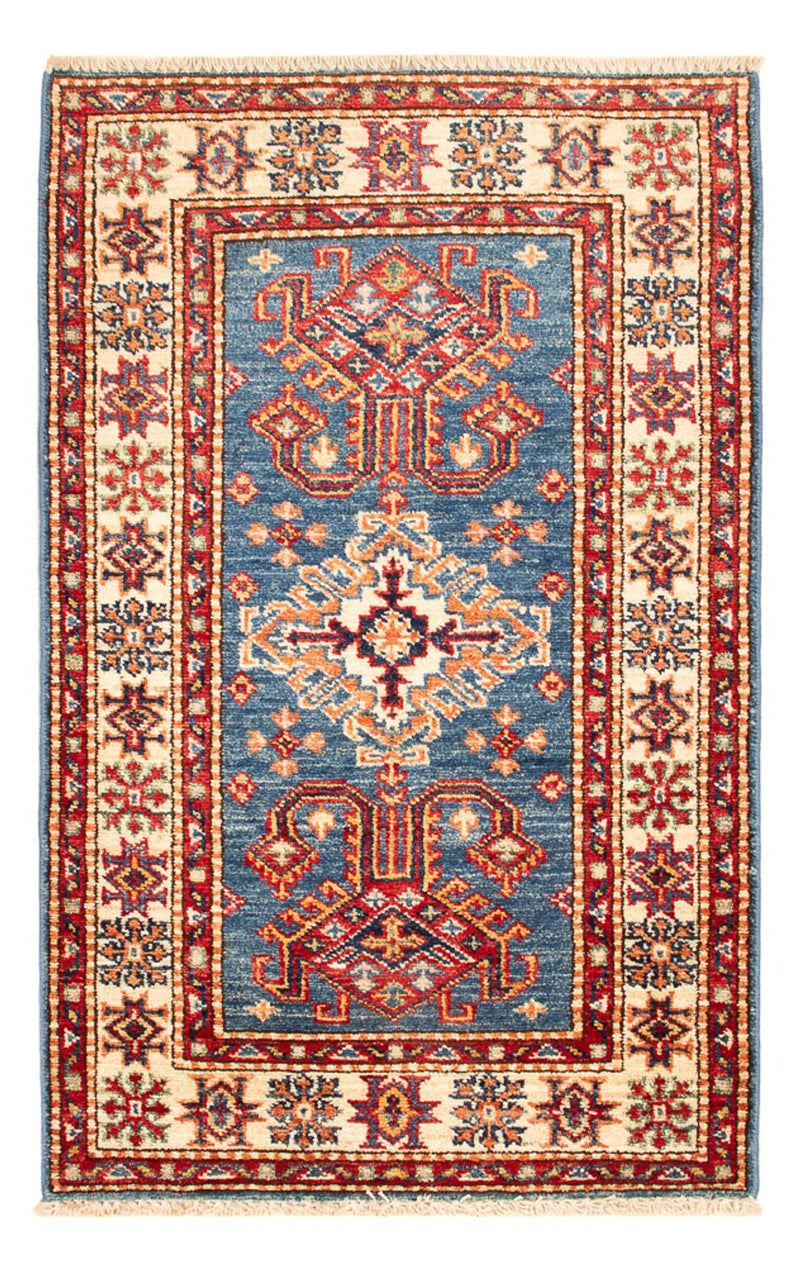Ziegler Teppich - Kazak - Royal - 91 x 56 cm - blau