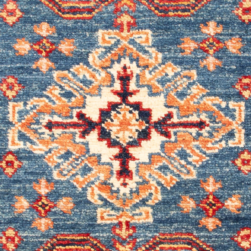 Ziegler Teppich - Kazak - Royal - 91 x 56 cm - blau