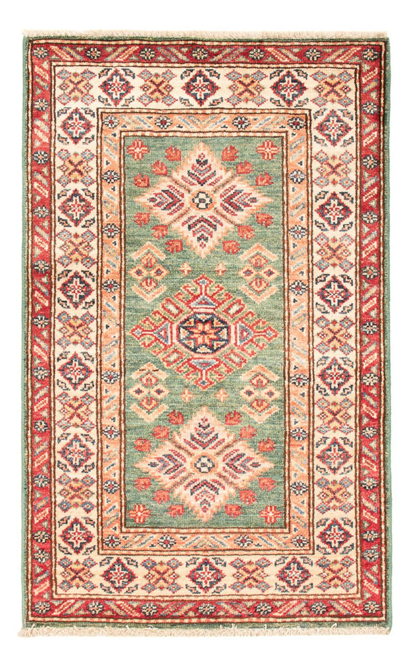 Ziegler Teppich - Kazak - Royal - 95 x 60 cm - grün