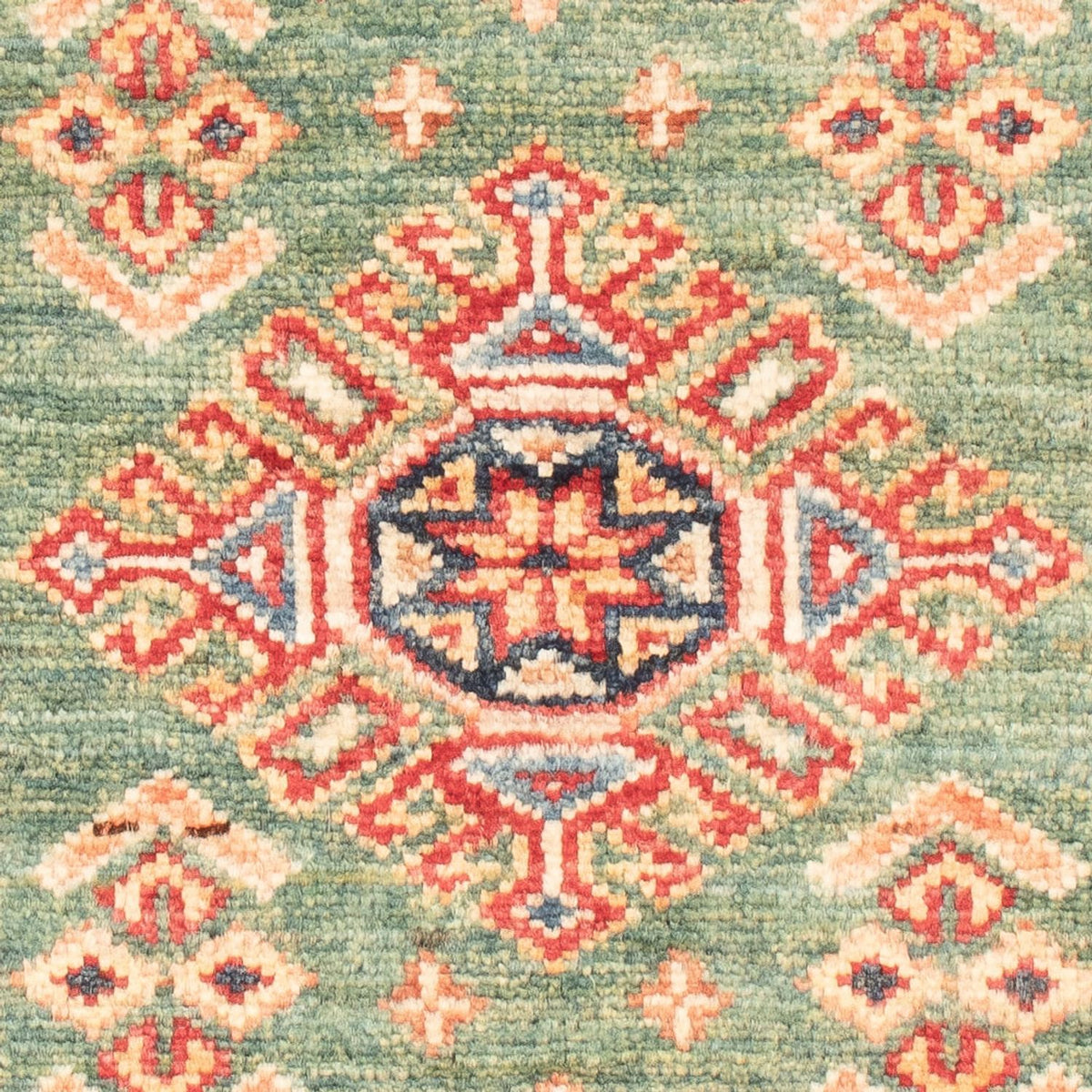 Ziegler Teppich - Kazak - Royal - 95 x 60 cm - grün