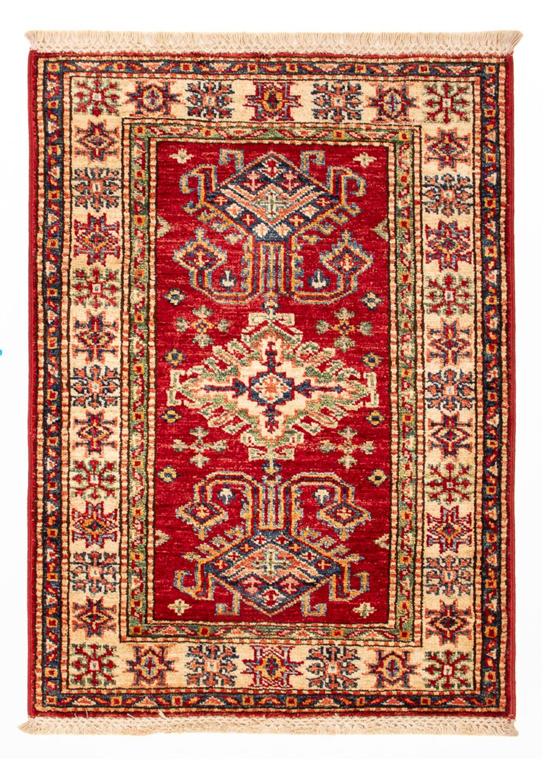 Ziegler Teppich - Kazak - Royal - 85 x 62 cm - rot